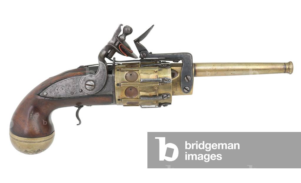 Snaphaunce revolver, 1700 (photo)