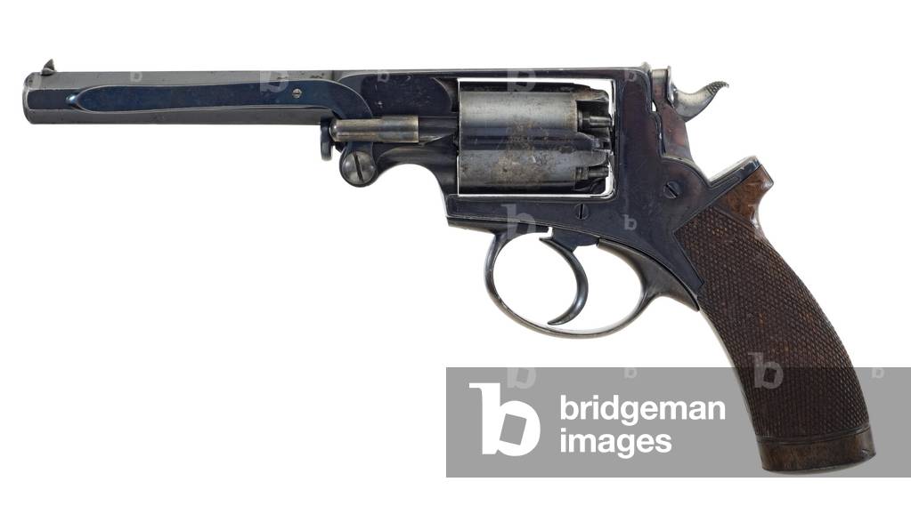 Percussion five shot revolver, c.1865 (photo)