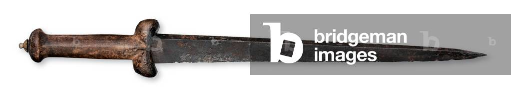 Ballock dagger (metal & wood)