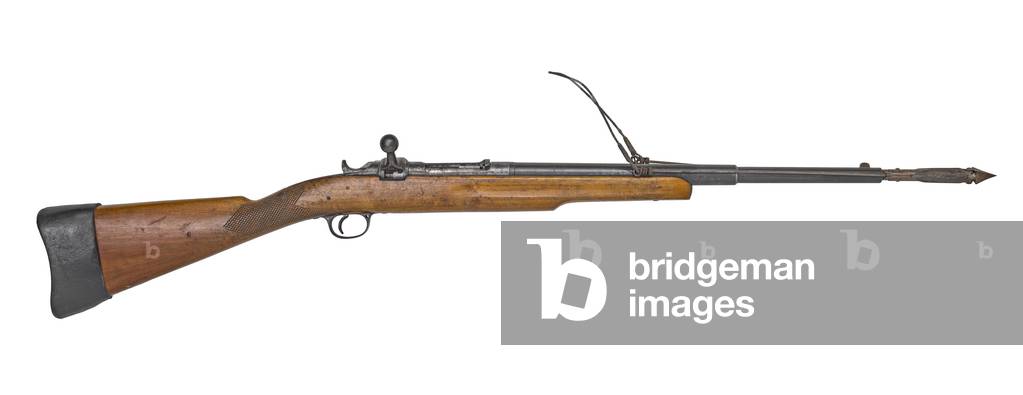 Centrefire bolt-action harpoon gun, 1910 (photo)
