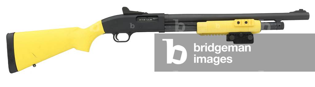 Mossberg X12 LLS Taser pump action shotgun, 2008-11 (plastic & metal)