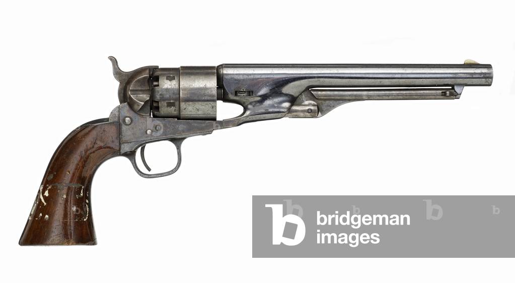 Percussion revolver, c.1860 (photo)
