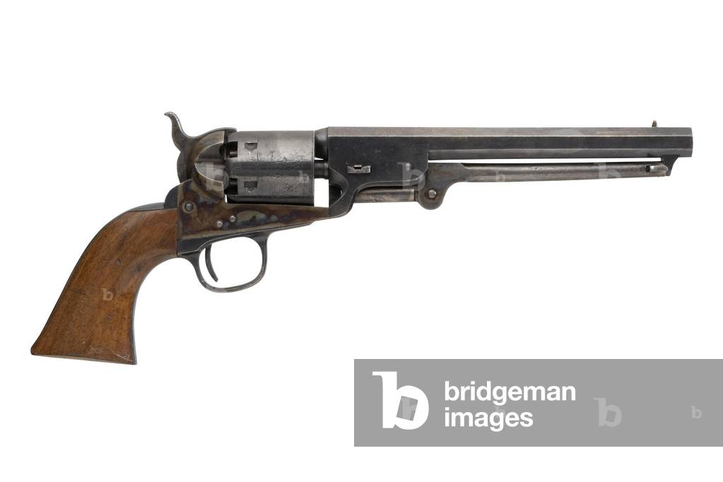 Percussion six shot revolver, 1861 (photo)
