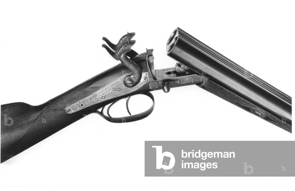 Hammer shotgun, London, 1860 (metal)