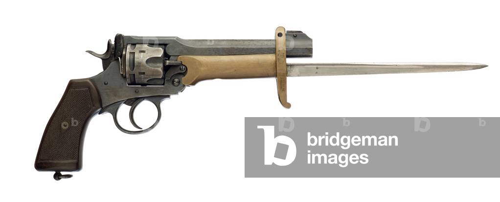 Six shot military revolver, 1917 (photo)