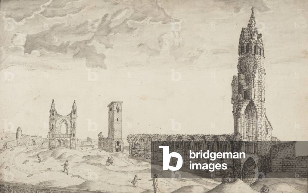 St Andrews Delineated (pen & wash on paper)