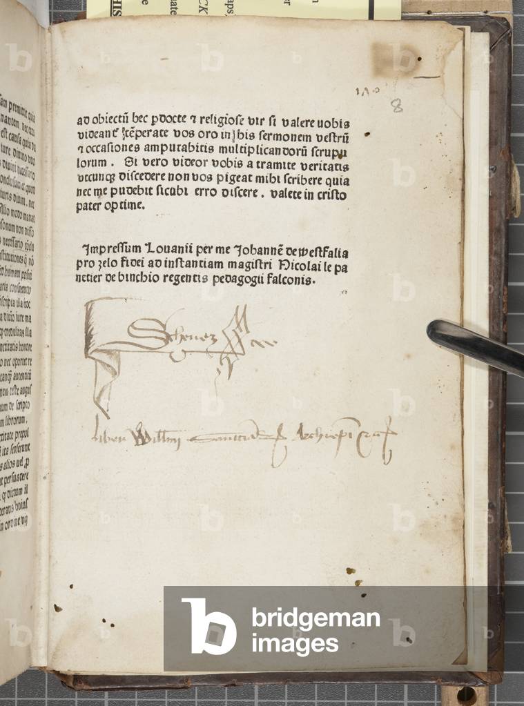 Tractat[us] sancti Augustini, written by Augustine of Hippo (pen & ink on paper)