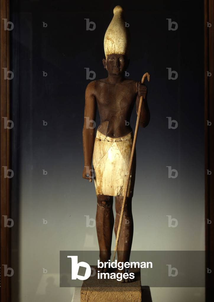 Sesostris I (Wooden Statuette), Licht - Museum of Egypt, Cairo