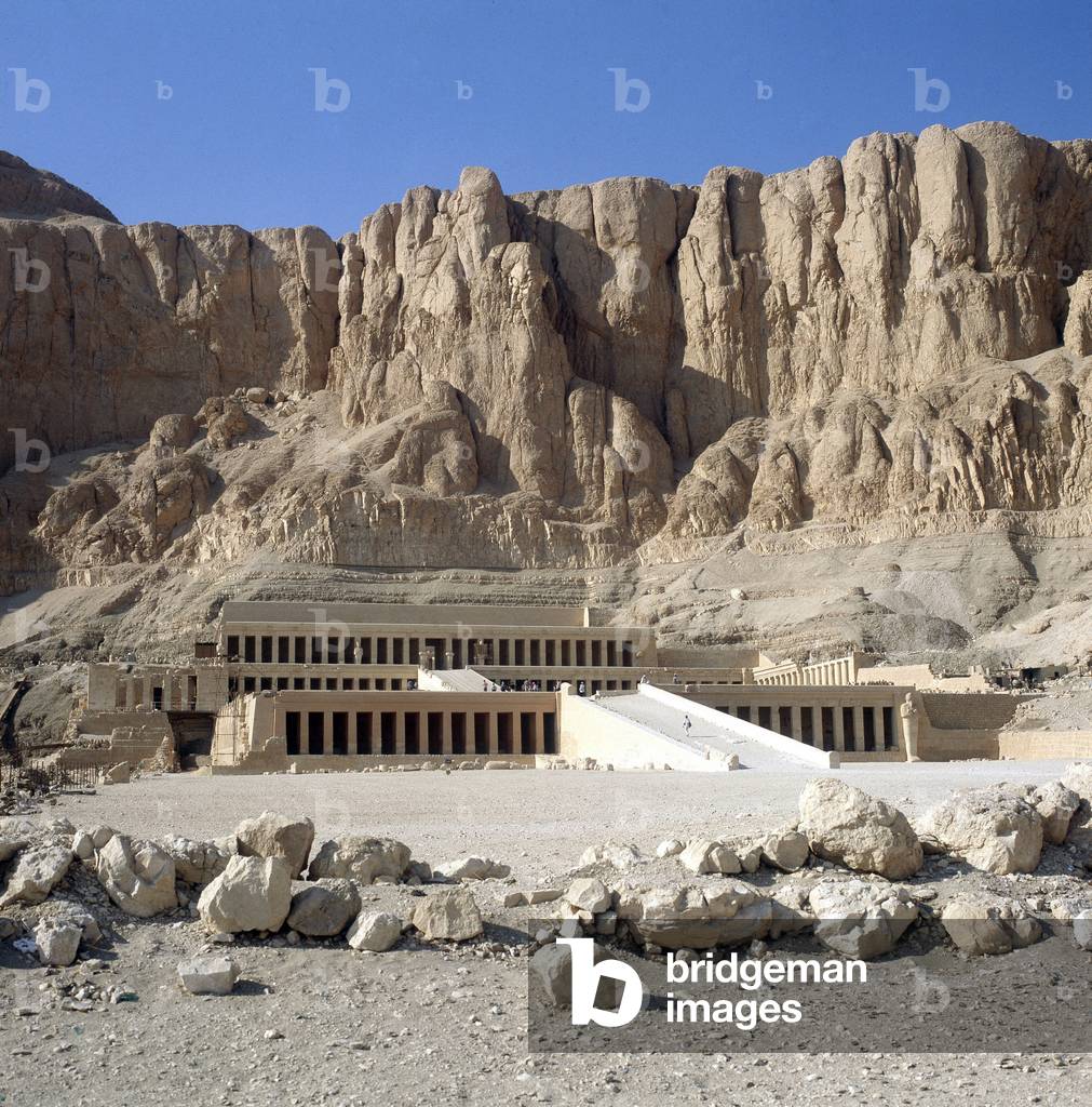 Thebes - Deir al-Bahari: Temple of Hatshepsut (Hatshepsut), Overview and details