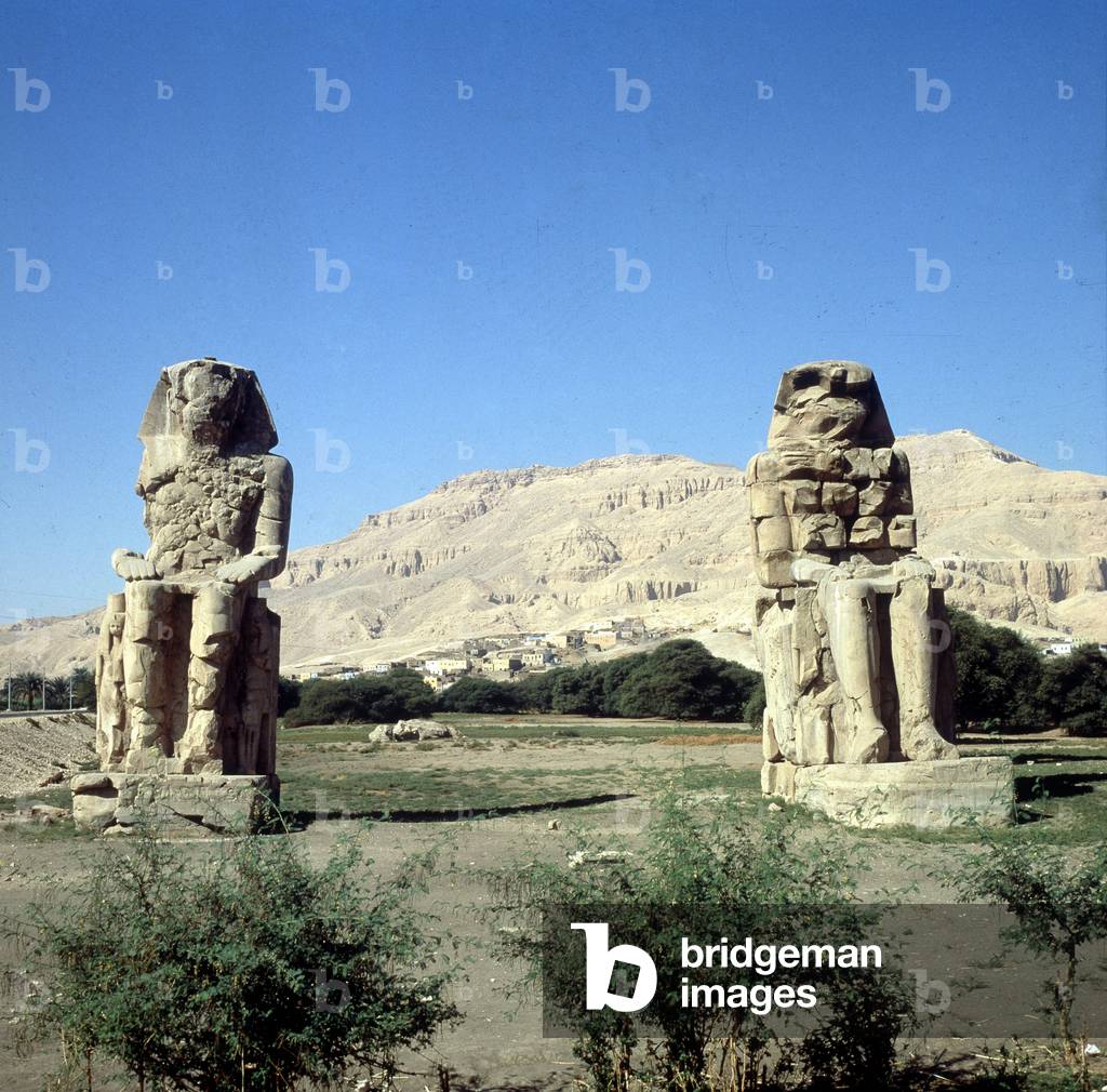 Colossus Thebes of Memnon