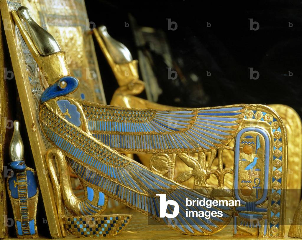 Throne of Tutankhamun (detail), Thebes - Museum of Egypt, Cairo