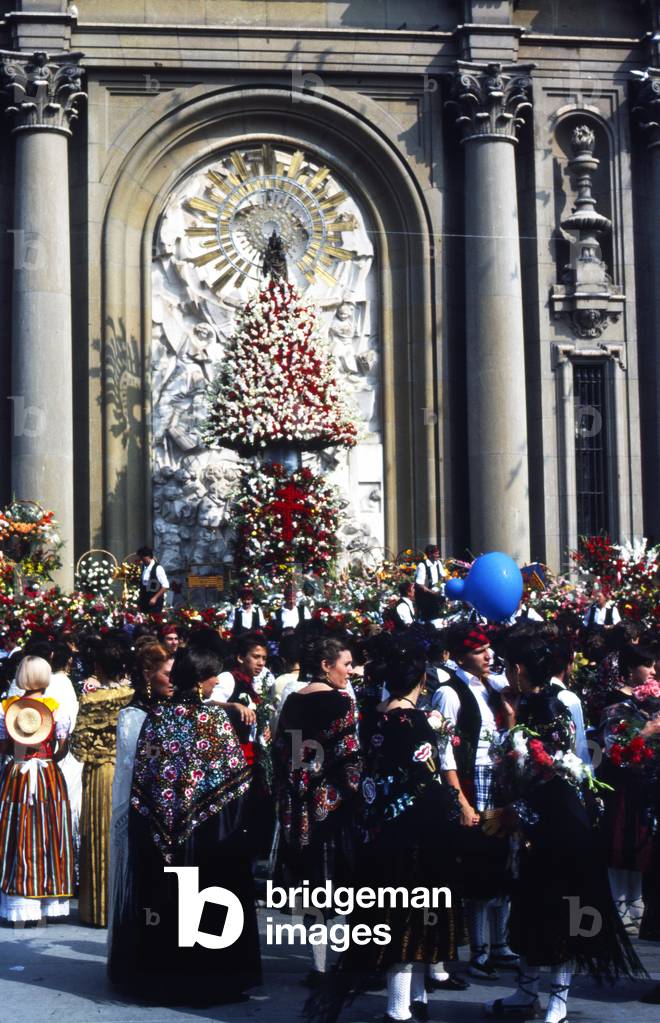 Pilar Celebration, Zaragoza, Aragon, Spain (photo)