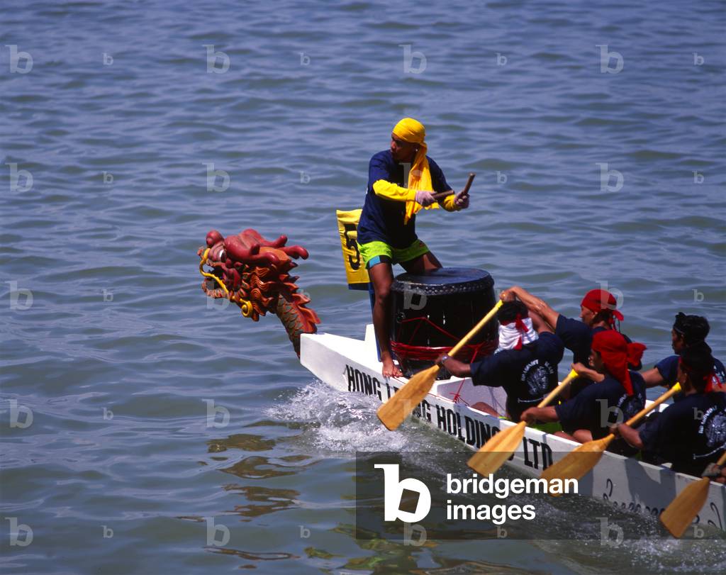 Dragon Boat Race, Singapore (photo)