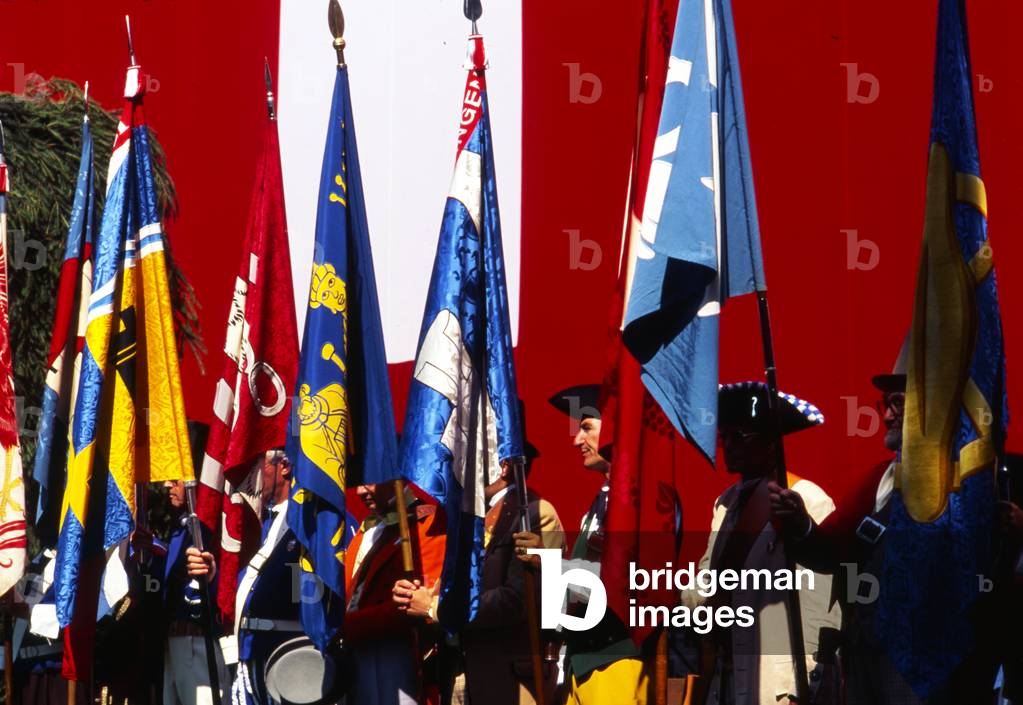 Parade, Independence Day, Zurich, Switzerland (photo)