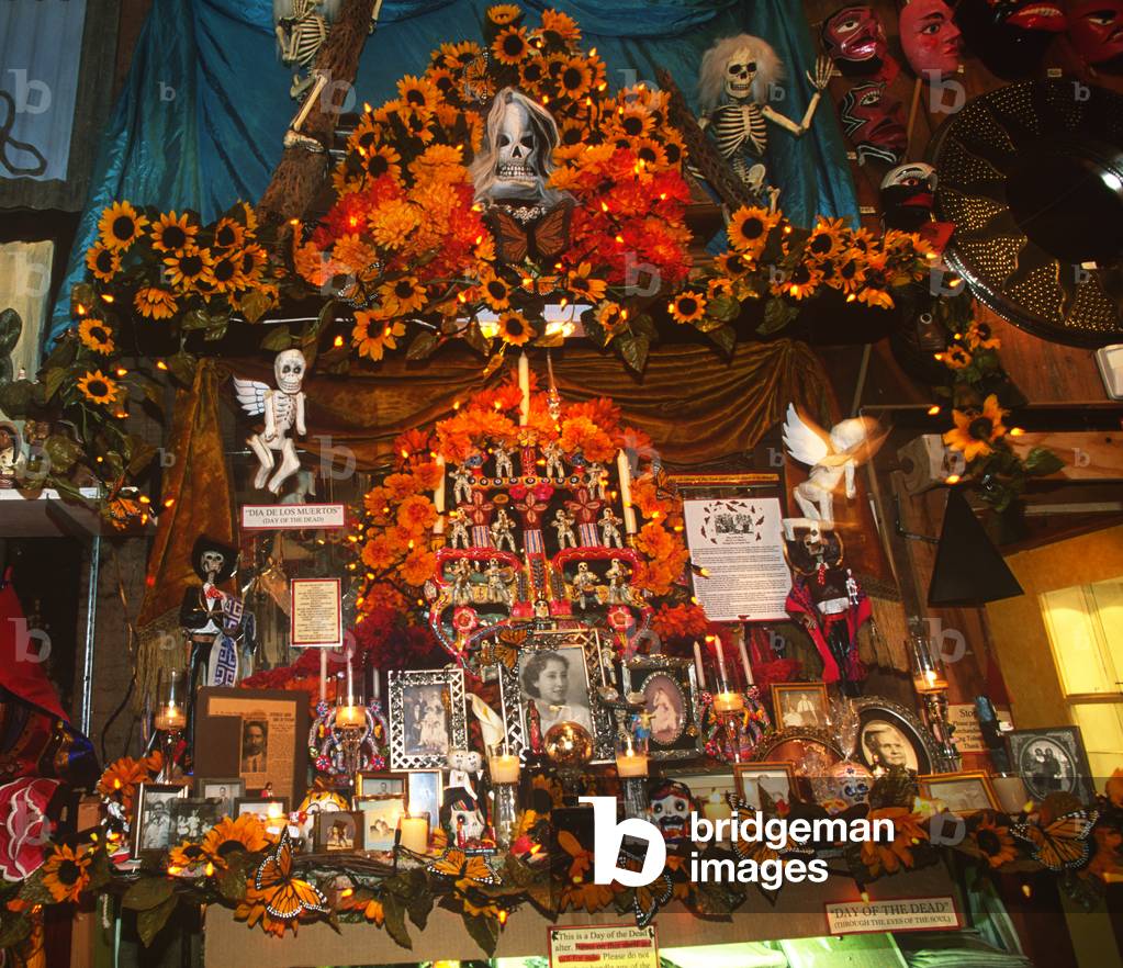 Display, Day of the Dead, Tucson, Arizona (photo)