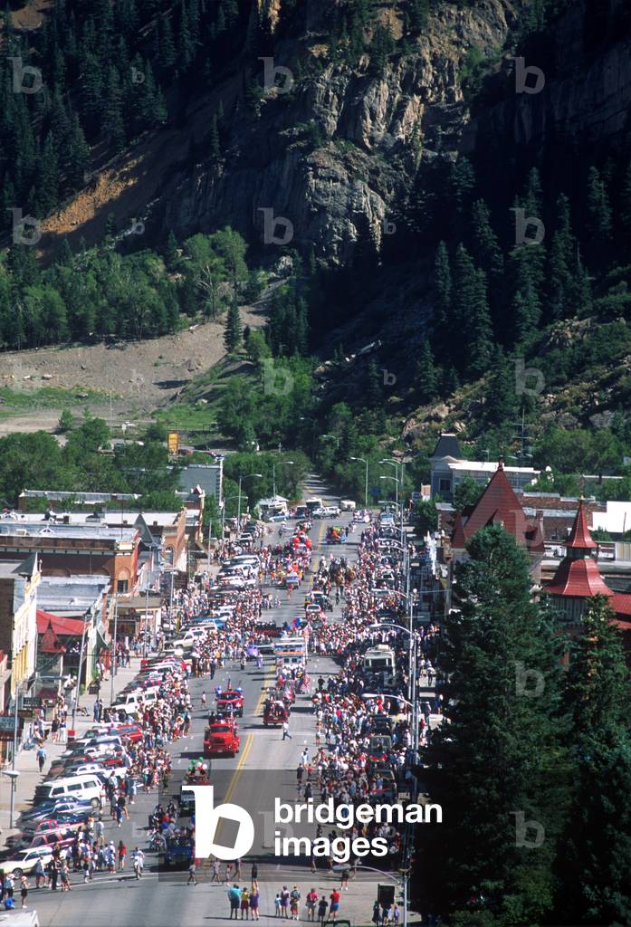 Parade, July 4th, Ouray, Colorado (photo)