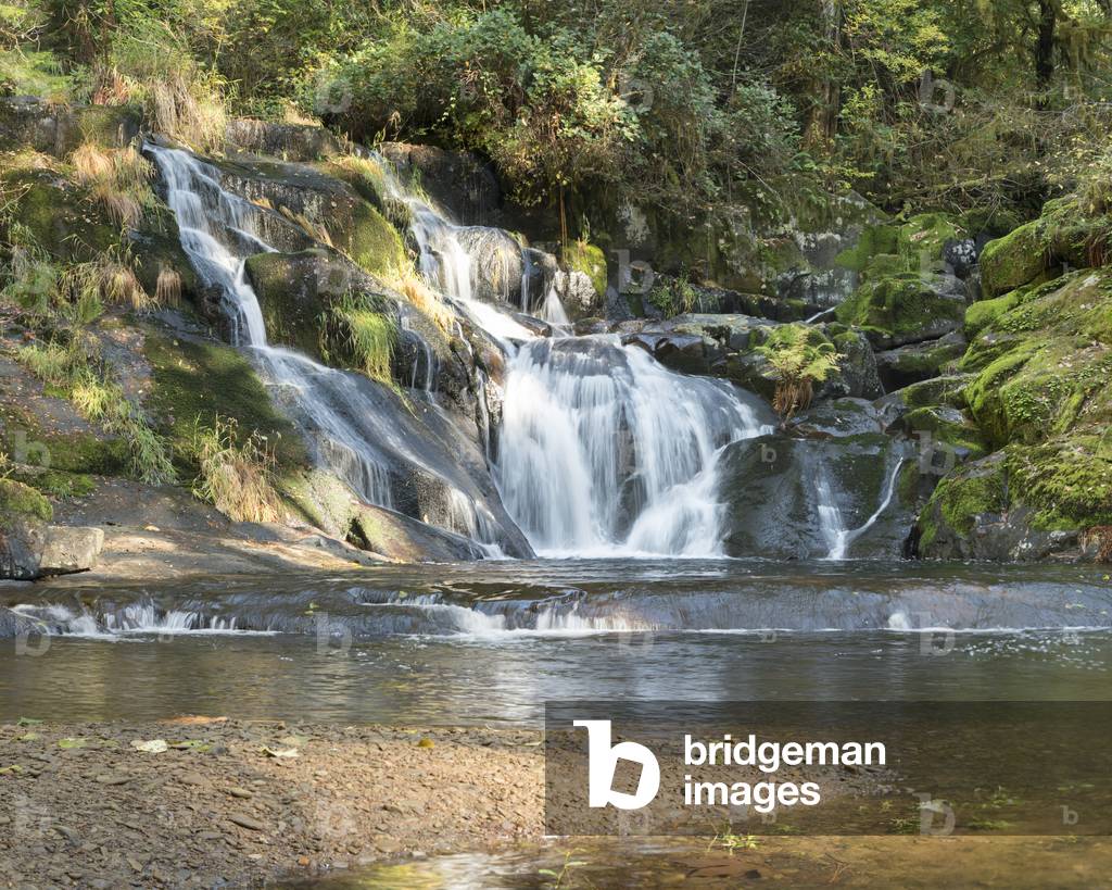 Beaver Creek Falls, 2018 (photo print on canvas)