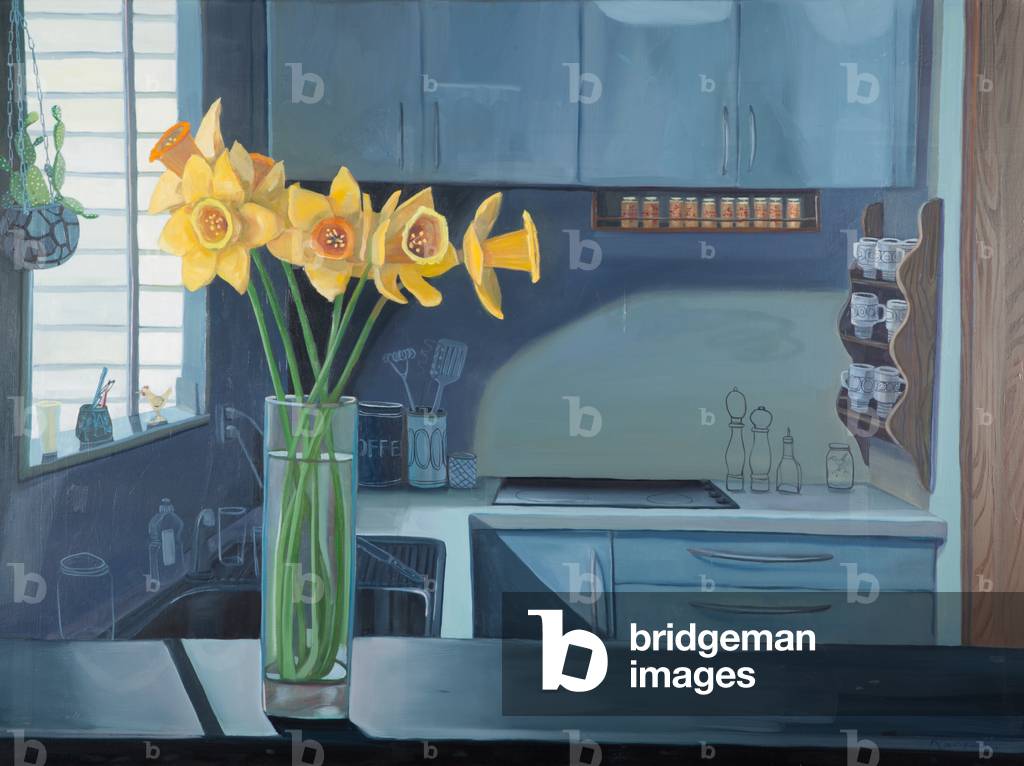 The Year Spring Sprung Early, 2017 (oil on linen)