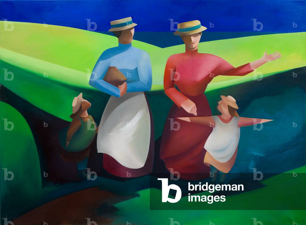 The Family, 2012 (oil on canvas)