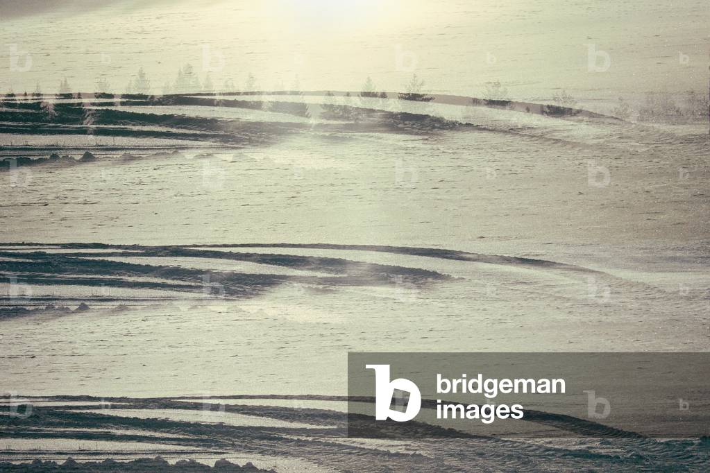 Golden Traces, 2019 (analogue triple exposure photograph)