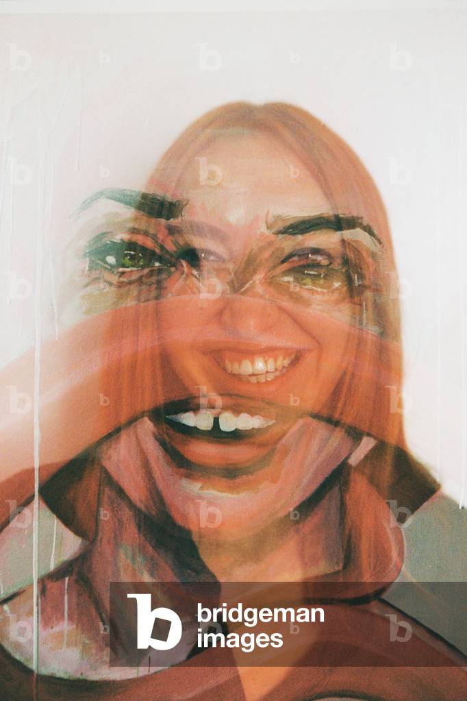 Marina and her Self(ies) n.12, 2019, analogue double exposure photograph