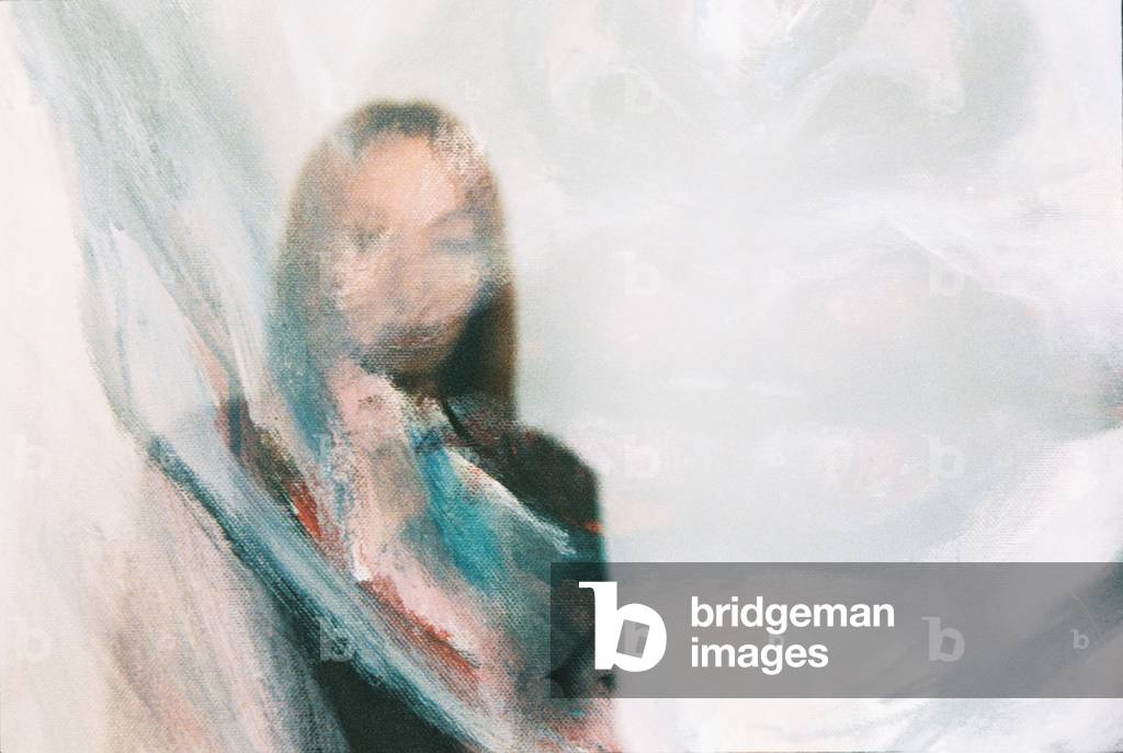 Marina and her Self(ies) n.31, 2019, analogue double exposure photograph