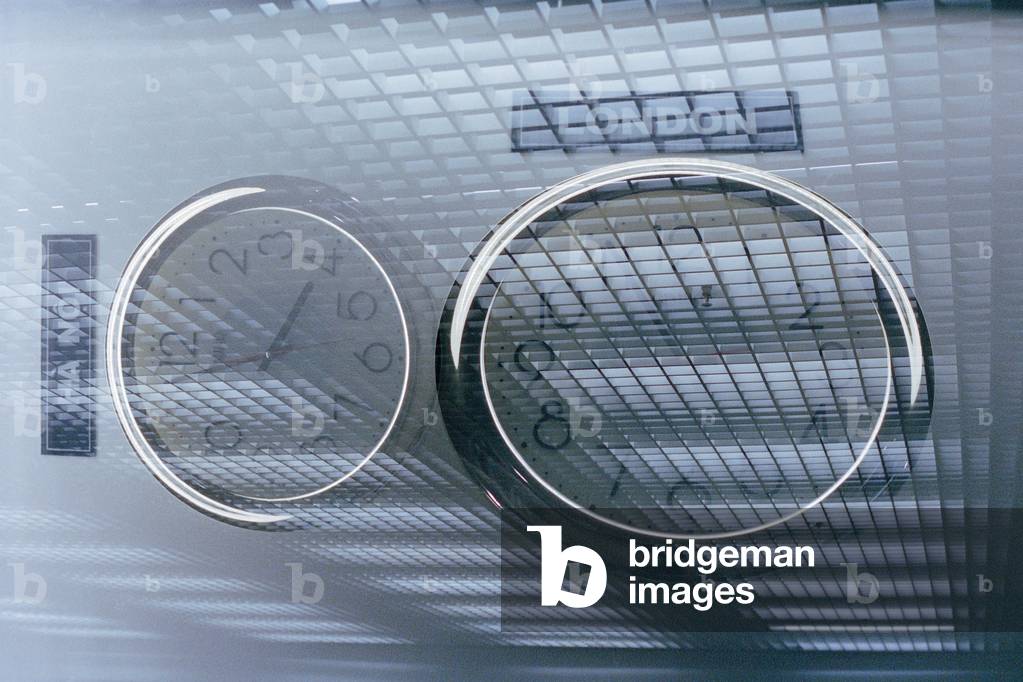 Waiting or Space and Time Relativity, 2014 (analogue triple exposure photograph)