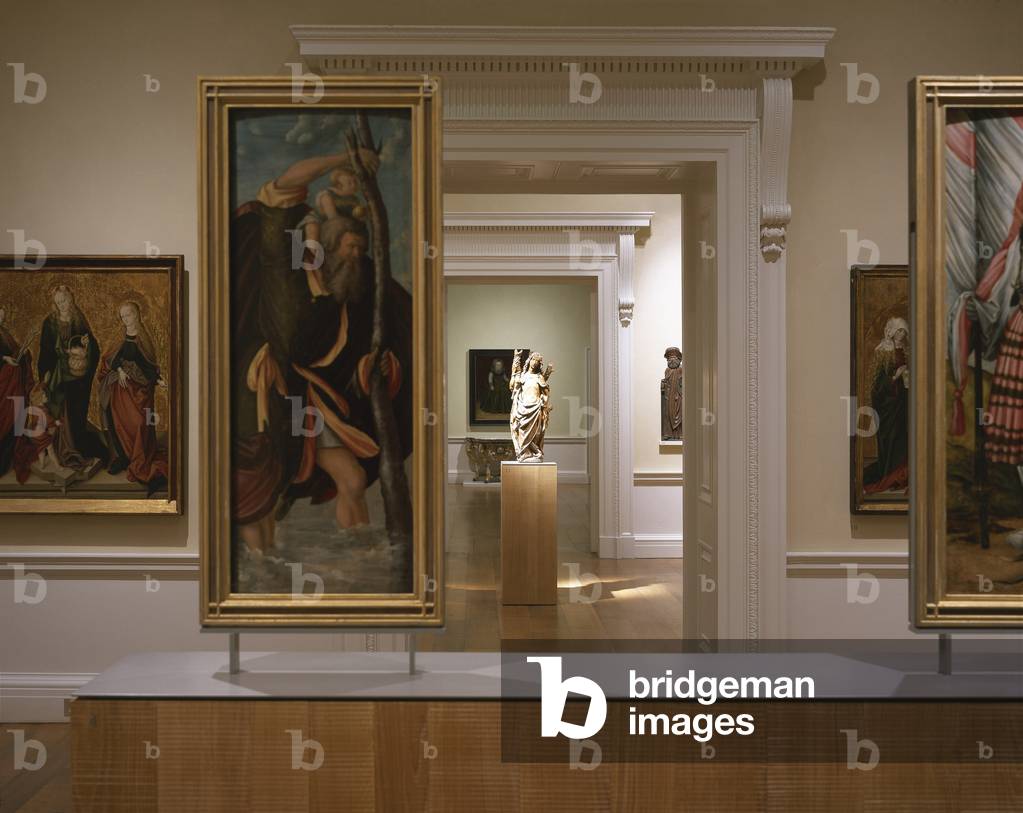 Interior of the German Gallery, Compton Verney, Warwickshire, UK (photo)