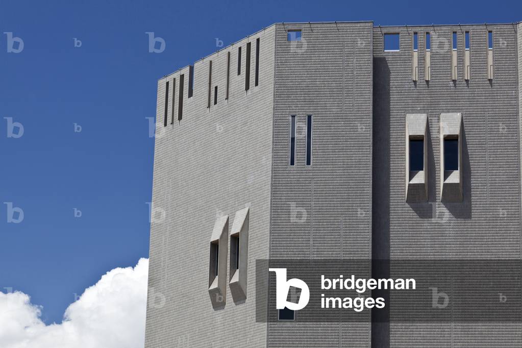 Facade detail of the North Building of the Denver Art Museum, Denver, Colorado, USA (photo)