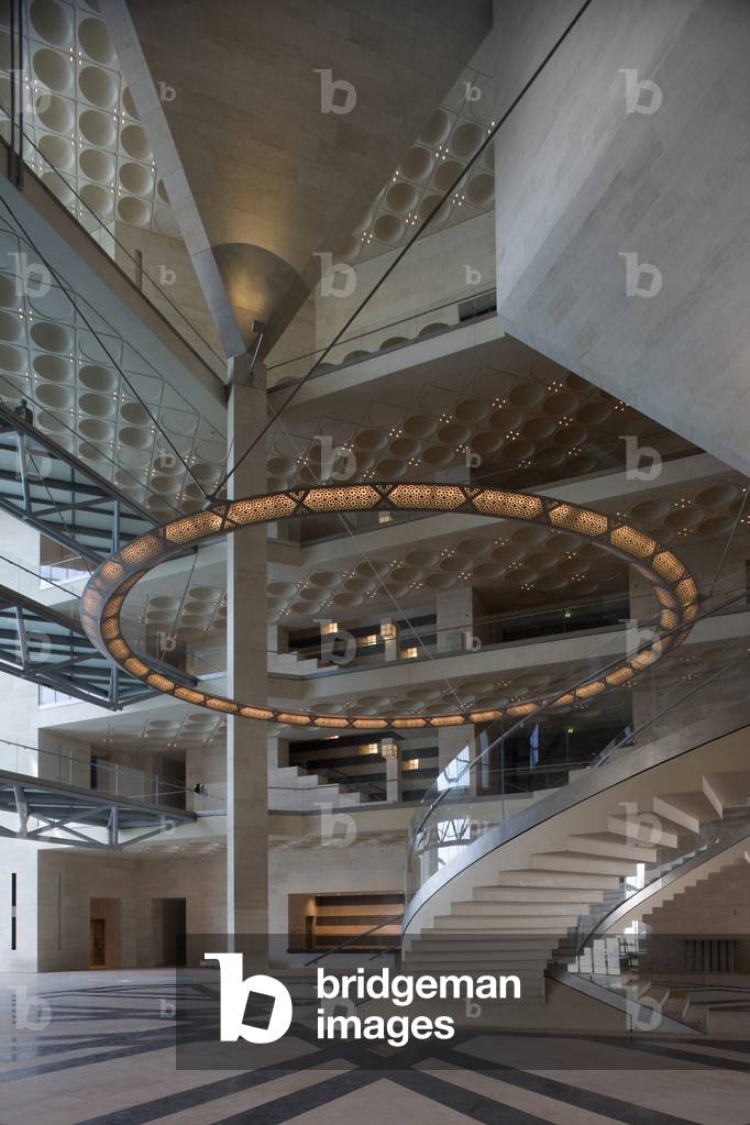 Interior of the Museum of Islamic Art, Doha, Qatar, 2006-08 (photo)