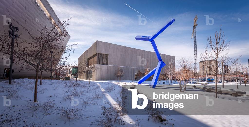 Exterior view of Clyfford Still Museum in Denver Colorado by Allied Works Architecture, 2016 (photo)