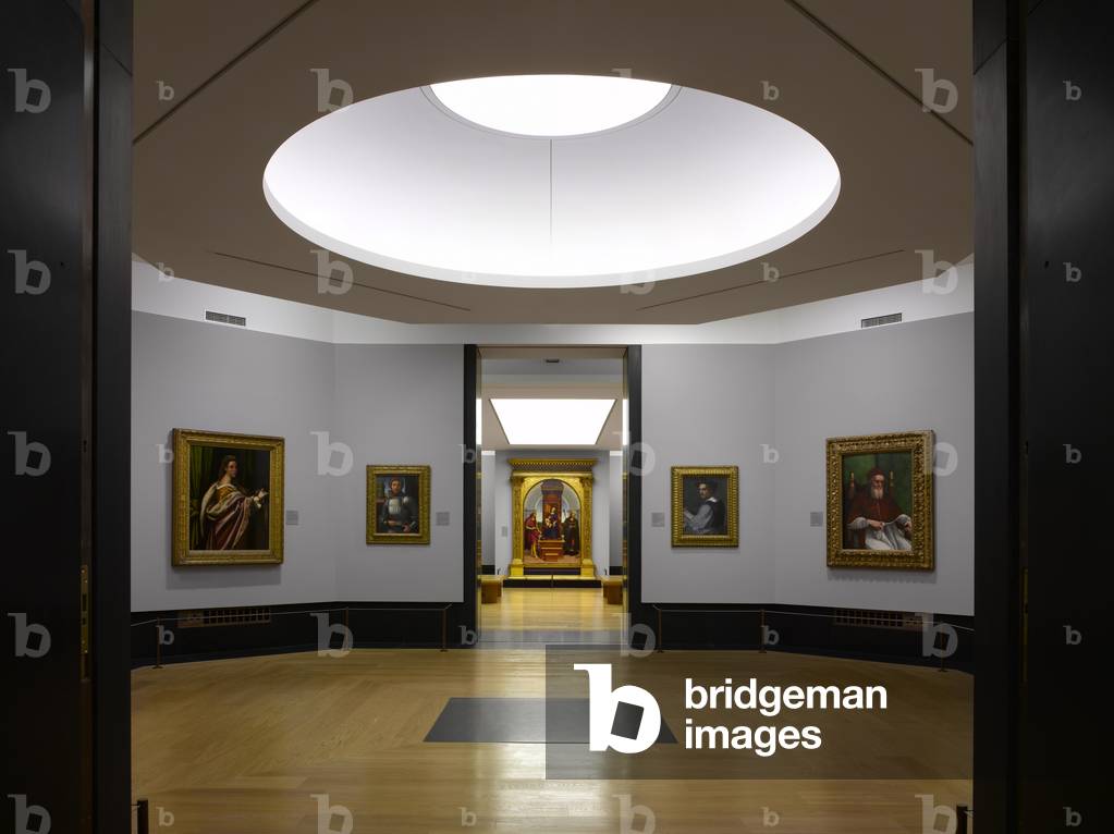 New refurbishment at National Gallery, London, UK (photo)