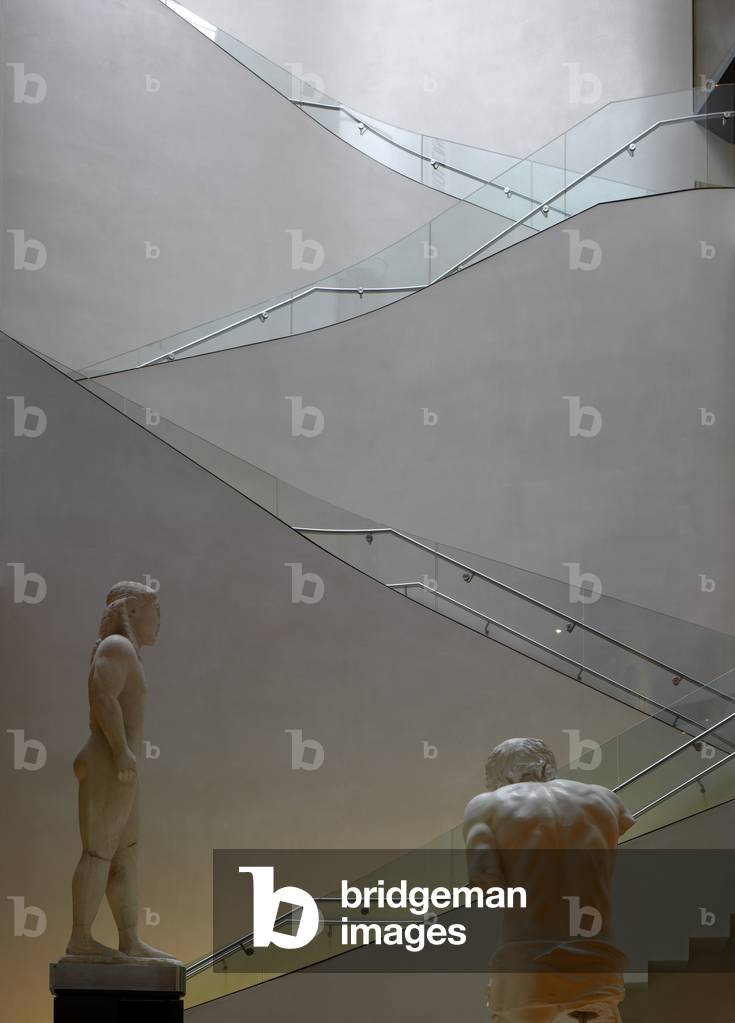The Cascading Staircase, Ashmolean Museum and Extension, Oxford, UK (photo)