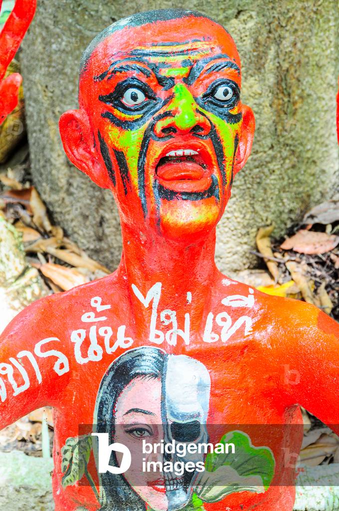 Buddhist garden of Hell, Wat Mae Kaet Noi, near Chiang Mai, Thailand (photo)