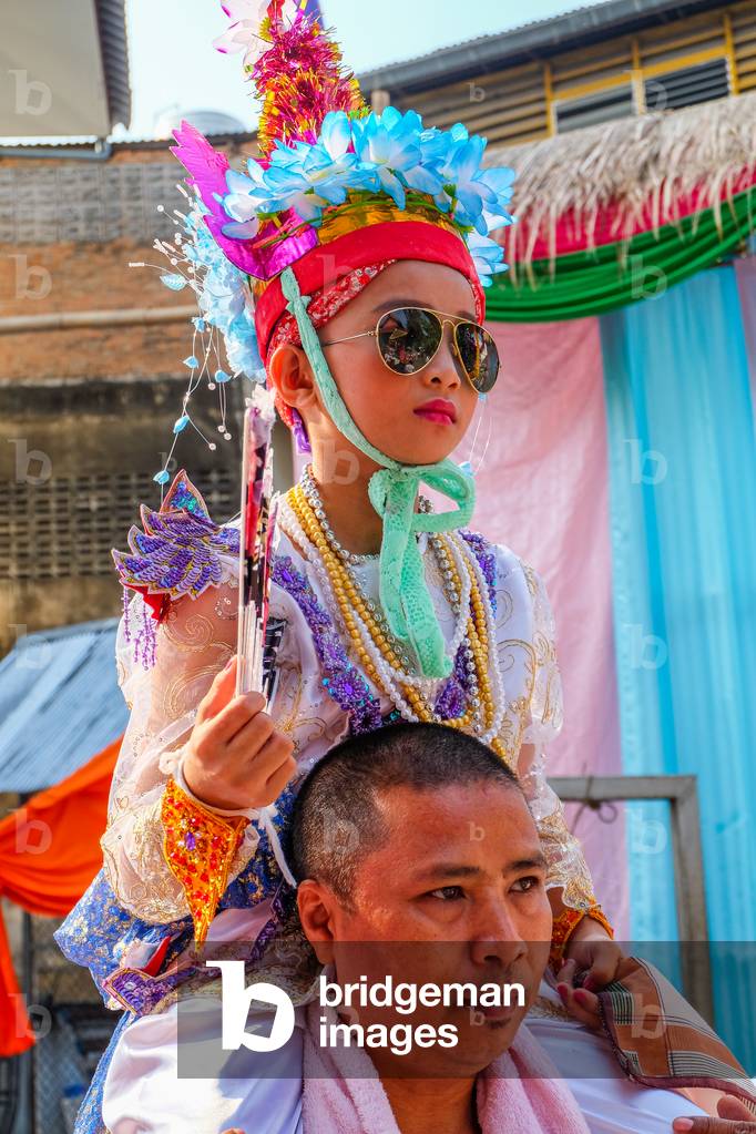 Poy Sang Long (Shan ordination ceremony), Chiang Mai, Thailand (photo)