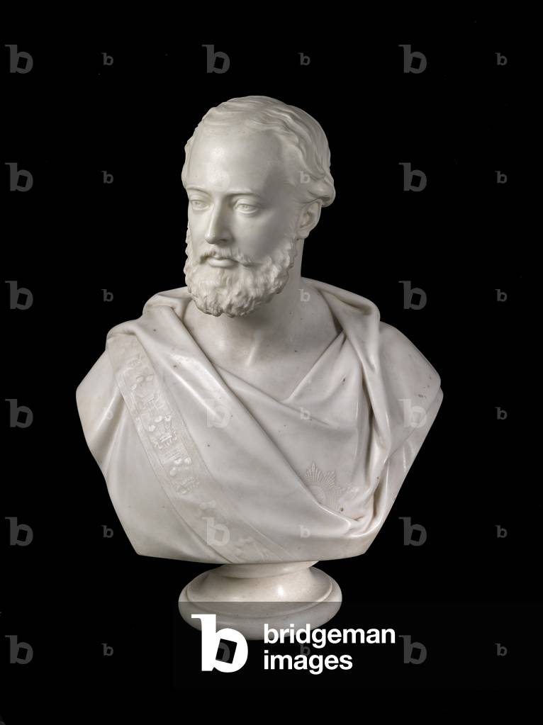 The Prince of Wales, later Edward VII, 1870 (marble)