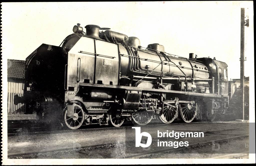 Railway, France, steam locomotive, D 50, No 3652,1921