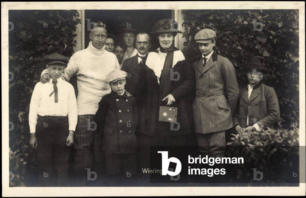 Wieringen Holland, Kaiser Wilhelm, Cecilie, Söhne