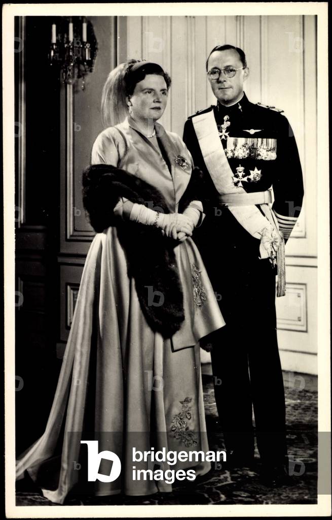 Queen Juliana with Prince Bernhard, Netherlands