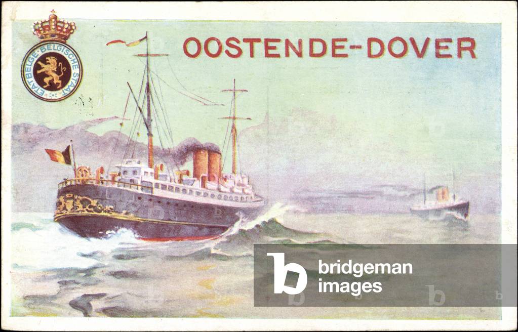 Artist Ostend Dover, Belgian State, Ferryboats