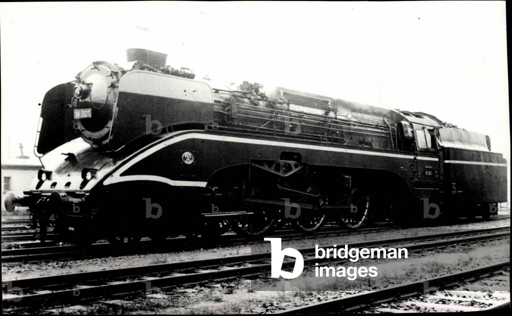 Foto Deutsche Schnelllok Nr. 18 201 Baden, Tender