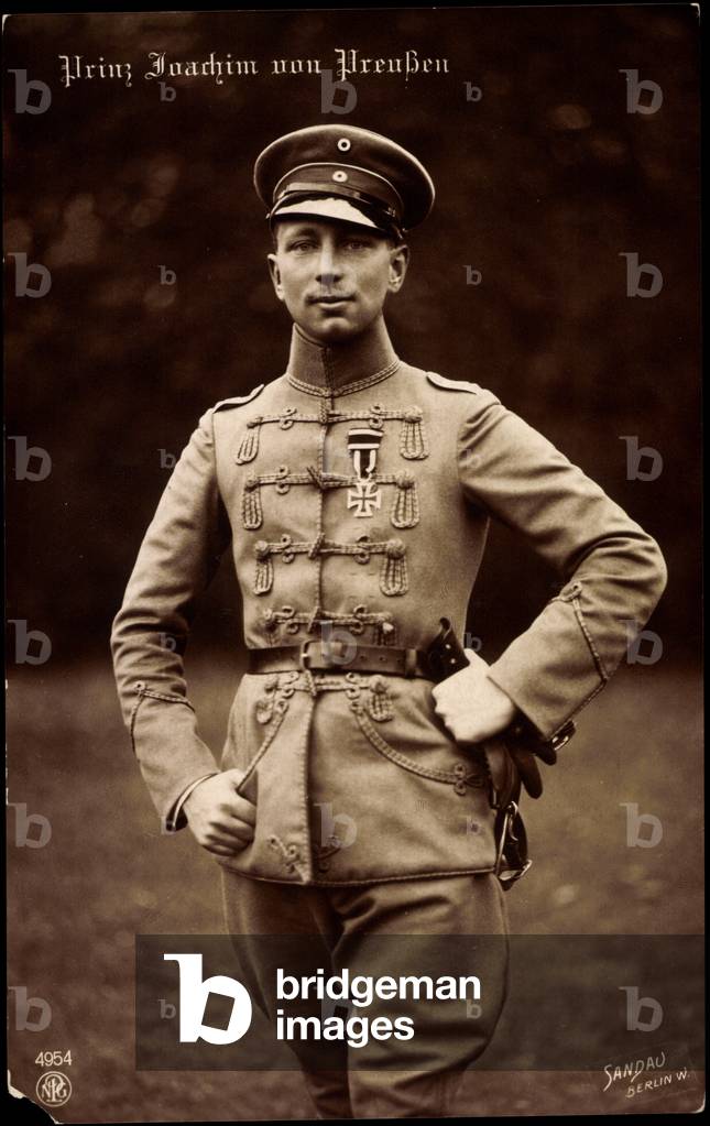 Prince Joachim of Prussia in Husarenuniform, NPG 4954