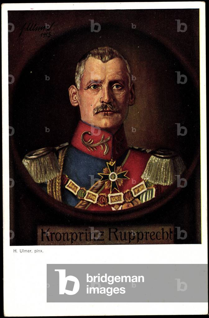 Artist Ulmer, H., Crown Prince Rupprecht von Bayern