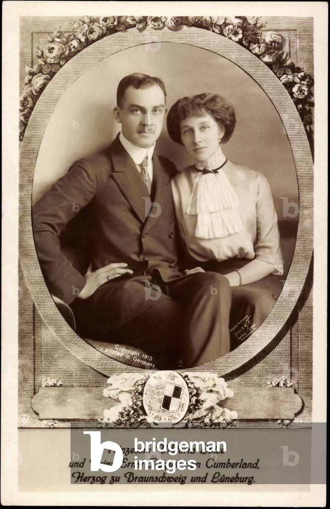 Passepartout Viktoria Luise u Prinz Ernst A.