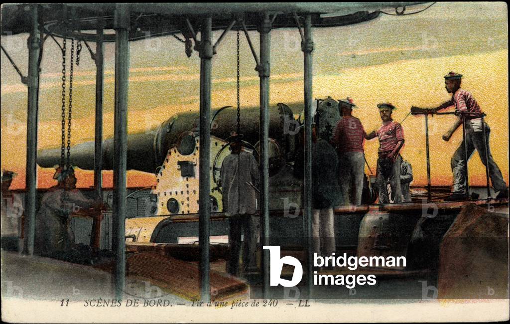 On-board Scenes, 240 Piece Shot, Artillery