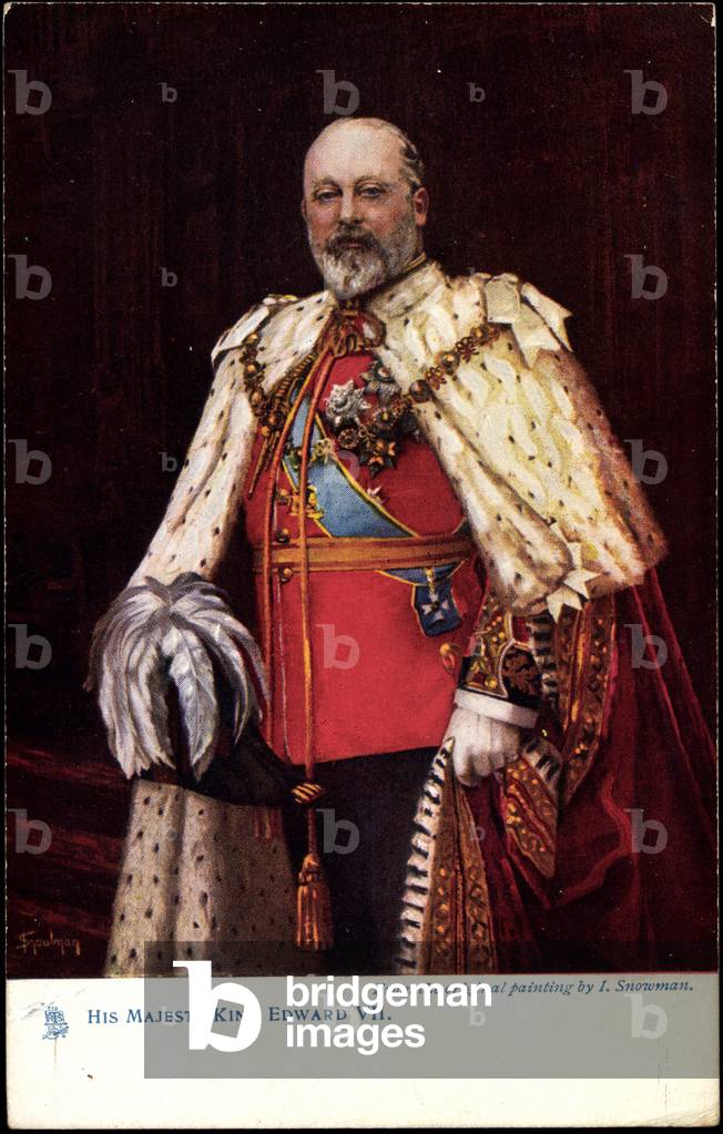 Künstler Snowman, I., His Majesty King Edward VII