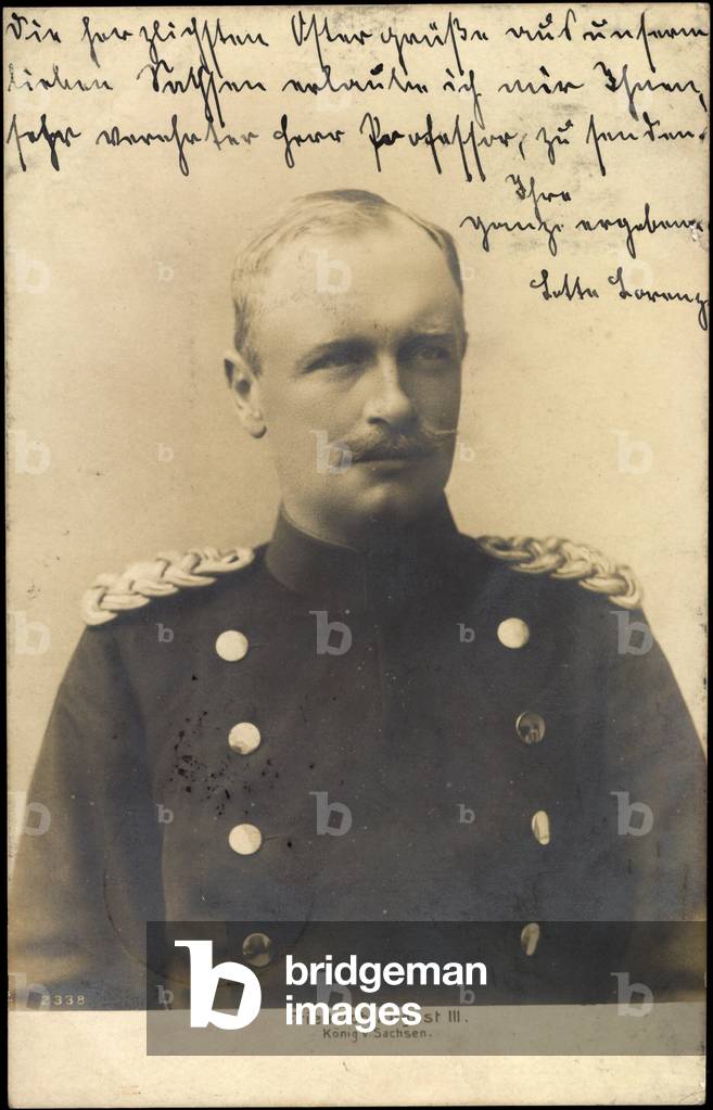 Frederick August III, King of Saxony, Portrait
