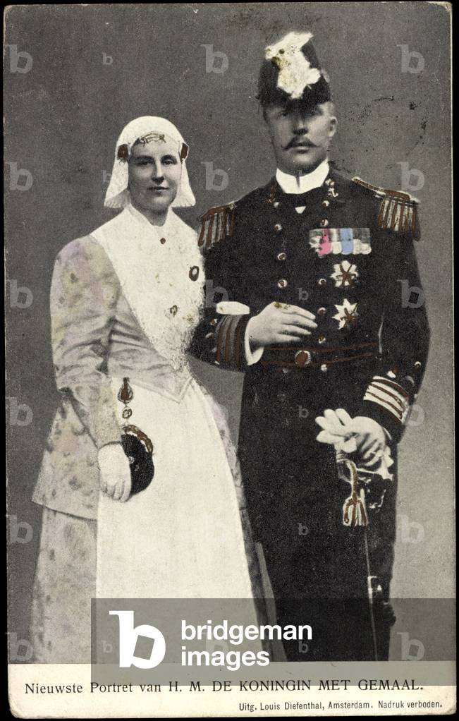 Koningin Wilhelmina met Gemaal, Niederlande