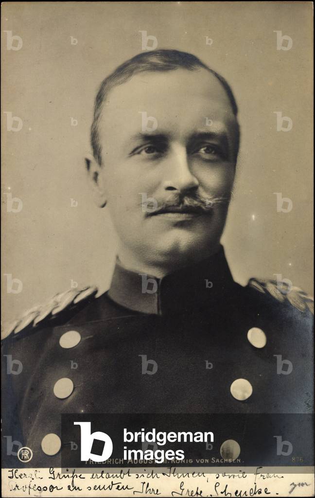 Friedrich August III, King of Saxony, RPH 876