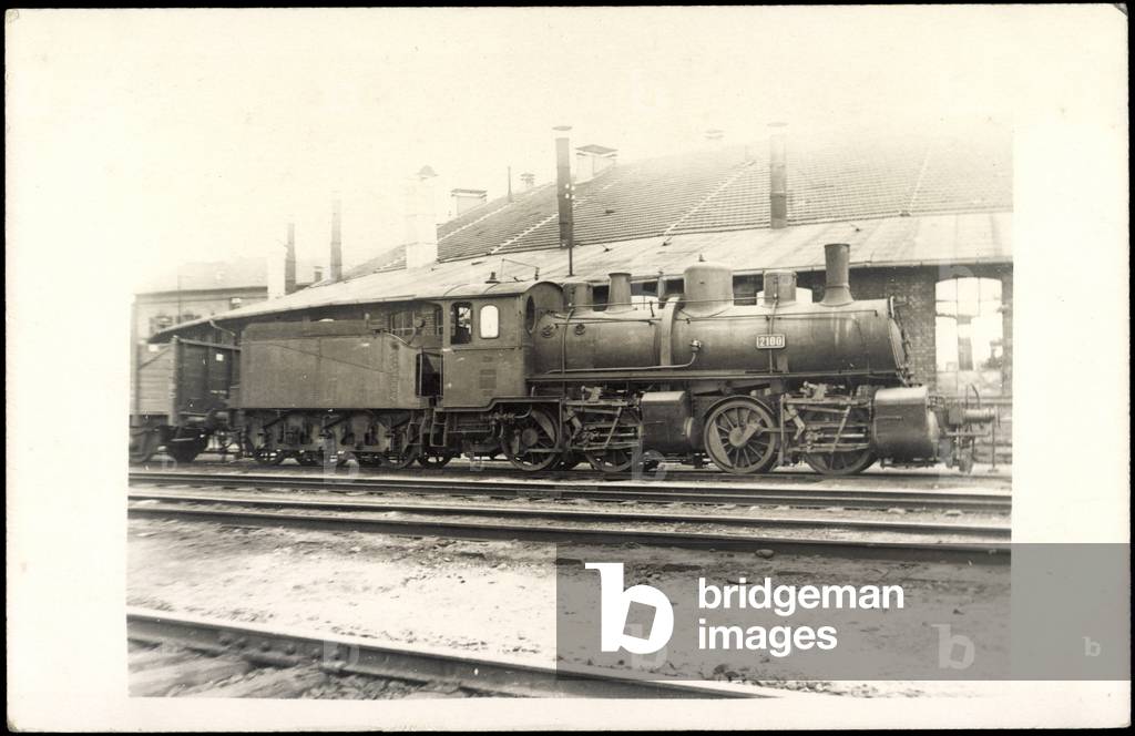 Photo German steam locomotive No. 2100, Tender